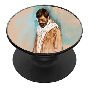 پایه نگهدارنده گوشی موبایل پاپ سوکت مدل شهید اهل قلم سید مرتضی آوینی کد 02