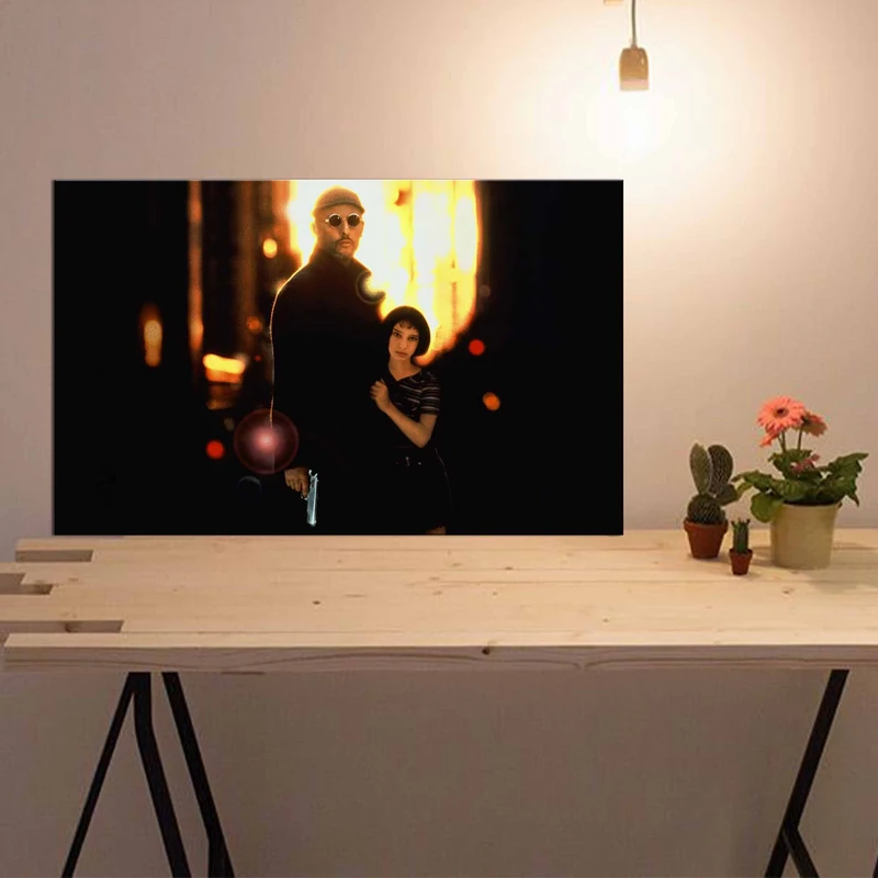 تابلو شاسی مدل سری بازیگران مشهور فیلم و سینما - ژان رنو لئون -hz- کد 27