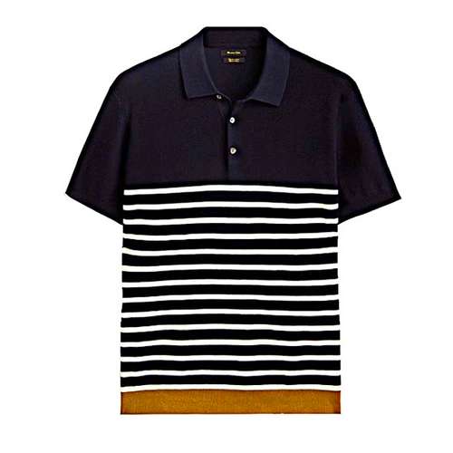 پولوشرت آستین کوتاه مردانه ماسیمو دوتی مدل STRIPED STER