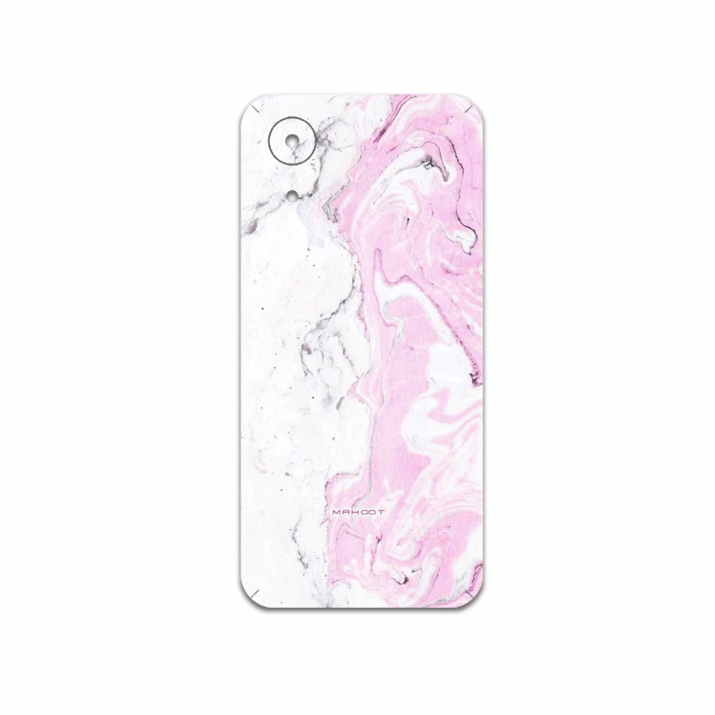 برچسب پوششی ماهوت مدل Blanco-Pink-Marble مناسب برای گوشی موبایل سامسونگ Galaxy A03 Core