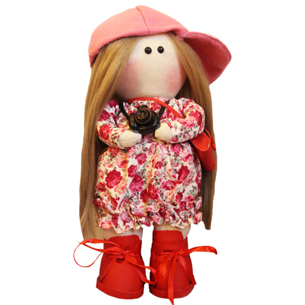 عروسک طرح عکاس مدل A12866 ارتفاع 15 سانتی متر