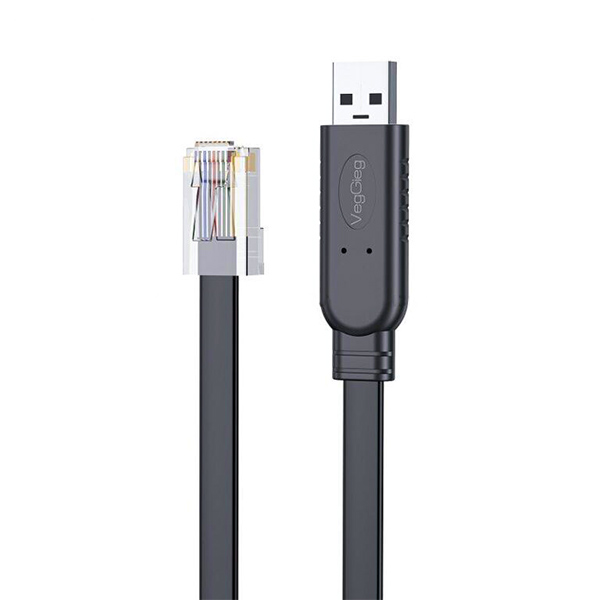 کابل کنسول USB به RJ45 وگیگ مدل V-U403 طول 1.5 متر