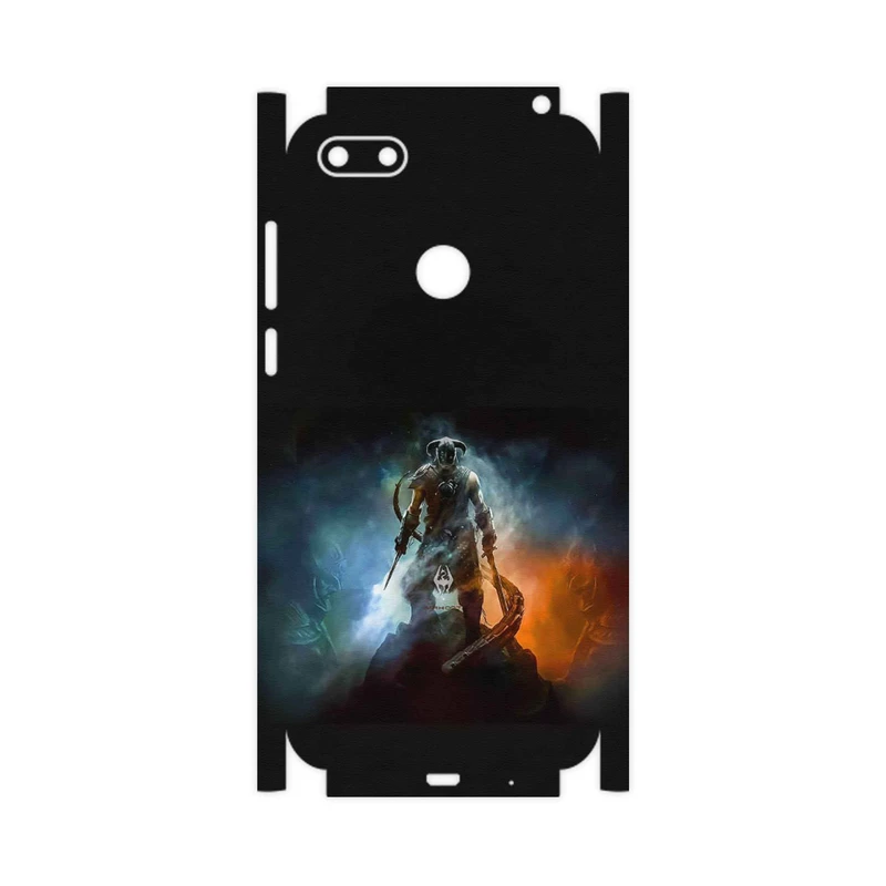 برچسب پوششی ماهوت مدل Skyrim Game Series-FullSkin مناسب برای گوشی موبایل موتورولا Moto E6 Play