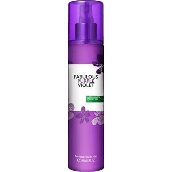 بادی اسپلش زنانه بنتون مدل Fabulous Purple Violet حجم 236 میلی لیتر