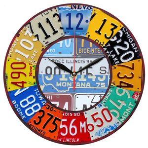 نقد و بررسی ساعت دیواری طرح پلاک ماشین خارجی کد 1219 توسط خریداران
