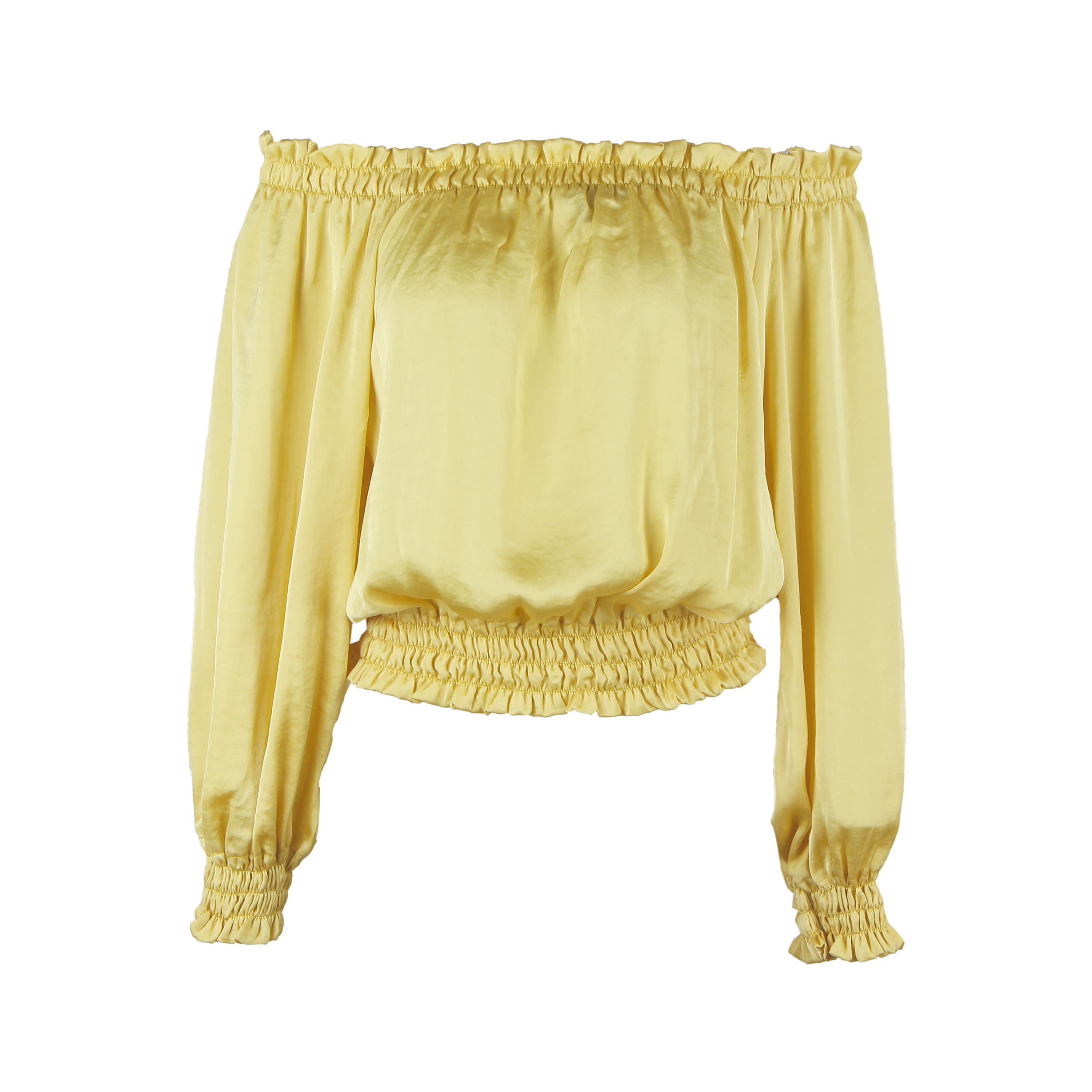 بلوز زنانه زیبو مدل 011146-YELLOW