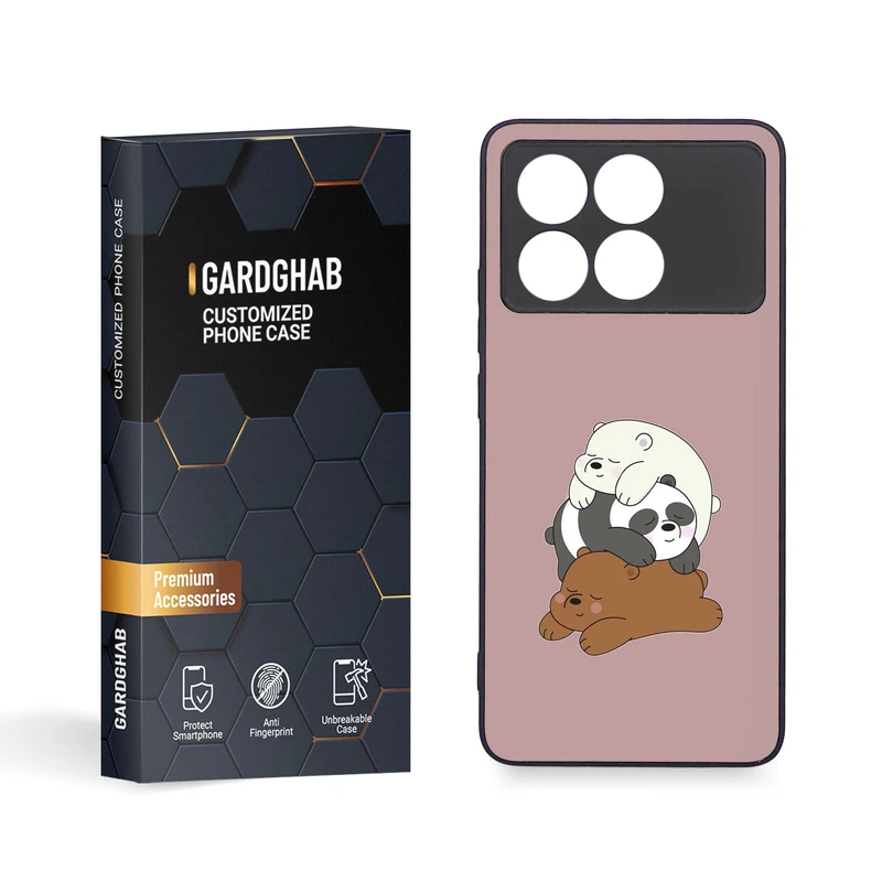 کاور گارد قاب مدل فانتزی مناسب برای گوشی موبایل شیائومی Poco X6 Pro 5G 