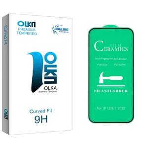 Cooling Olka glass Ceramics Screen Protector For Apple Iphone 12 / 12 Pro