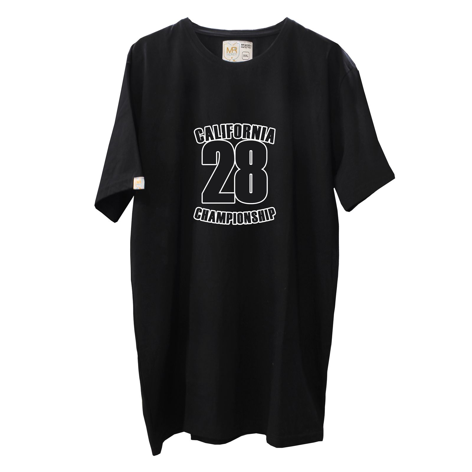 تی شرت اورسایز مردانه مسترمانی مدل عدد 28 -  - 2