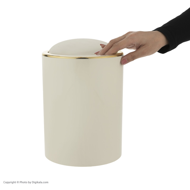 ست سطل زباله و فرچه لیمون سری رمانتیک مدل 181200