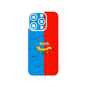 MAHOOT CatDog Cover Sticker for Apple iPhone 15 Pro