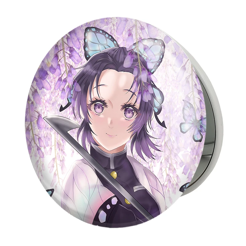 آینه جیبی خندالو طرح شینوبو کوچو انیمه شیطان کش مدل تاشو کد 13271 