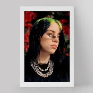 تابلو خندالو مدل بیلی آیلیش Billie Eilish کد 19150