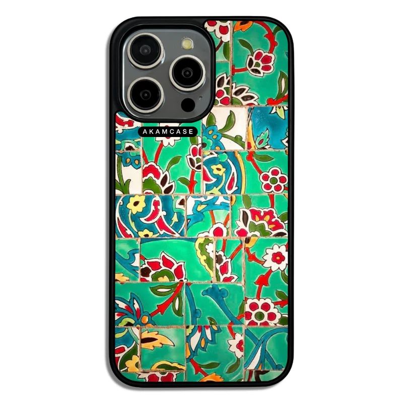 کاور آکام مدل AMC-WA15PROMAX-MOSAIC-14 مناسب برای گوشی موبایل اپل iPhone 15 Pro Max