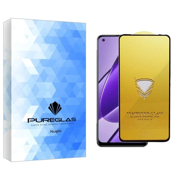 محافظ صفحه نمایش پیور گلس مدل NueGlas OG مناسب برای گوشی موبایل ریلمی 11 4G