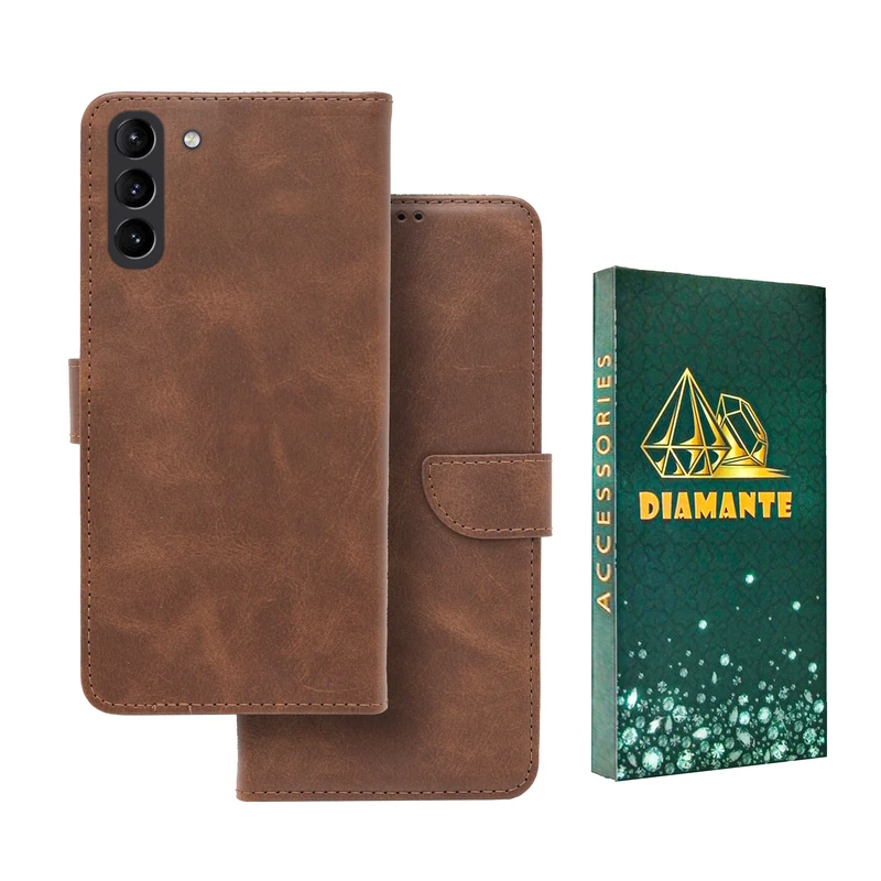 کیف کلاسوری دیامانته مدل Bors Gn مناسب برای گوشی موبایل سامسونگ Galaxy S21 