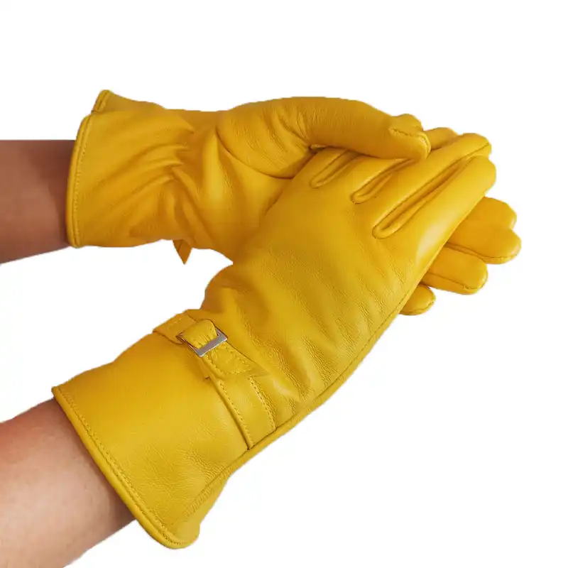 دستکش زنانه مدل چرم mg07