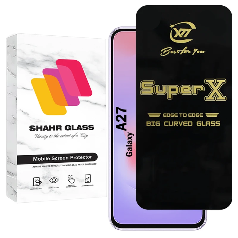 محافظ صفحه نمایش شهر گلس مدل SUPXS20 مناسب برای گوشی موبایل سامسونگ Galaxy A27