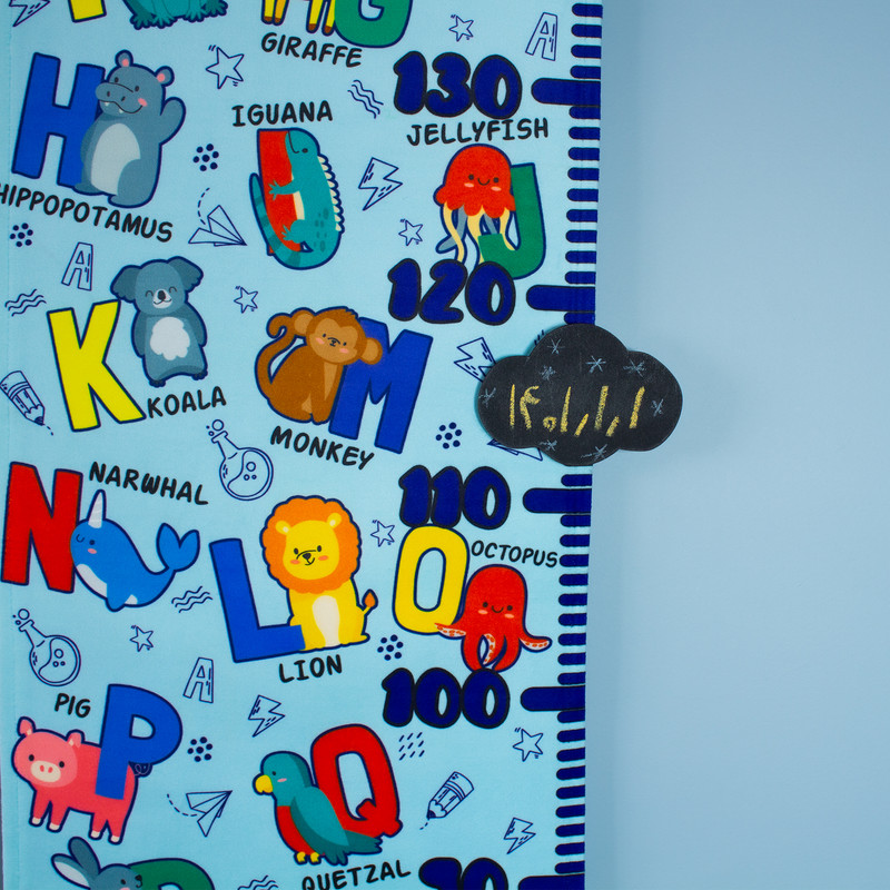 متر اندازه گیری کودک طرح Alphabet Animal کد NS129 متر اندازه گیری کودک طرح Alphabet Animal کد NS129
