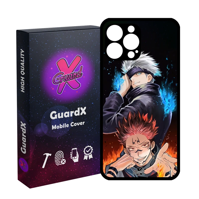 کاور گارد ایکس طرح جوجوتسو کایسن انیمه مدل Glass10572 مناسب برای گوشی موبایل اپل iPhone 13 Pro Max