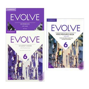 کتاب Evolve 6 و Video Resource Book Evolve 6 اثر Leslie Anne Hendra و Mark Ibboston و Kathryn O'Dell انتشارات دانشگاه کمبریج 3 جلدی