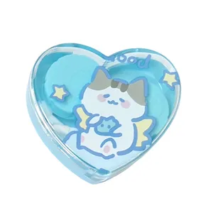 محفظه نگهدارنده لنز چشم مدل قلب