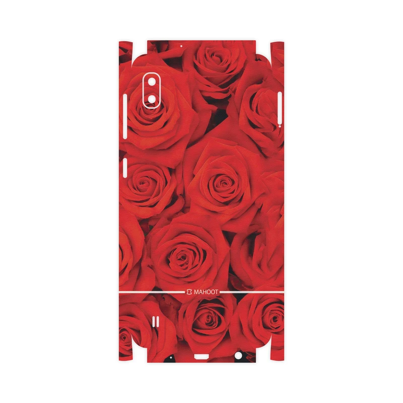 برچسب پوششی ماهوت مدل Red-Flower-FullSkin مناسب برای گوشی موبایل سامسونگ Galaxy A10