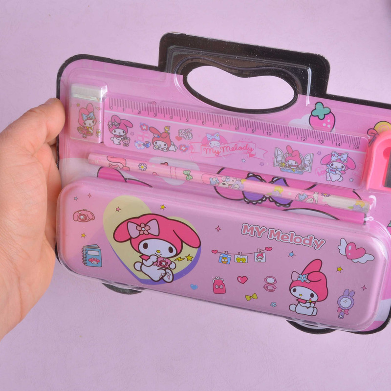 بسته لوازم تحریر مدل ملودی طرح سانریو مجموعه 5 عددی