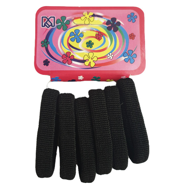 کش مو زنانه مدل beh123 کد01 بسته 6 عددی