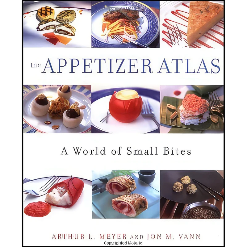 کتاب The Appetizer Atlas اثر Arthur L. Meyer and Jon M. Vann انتشارات John Wiley   Sons Inc