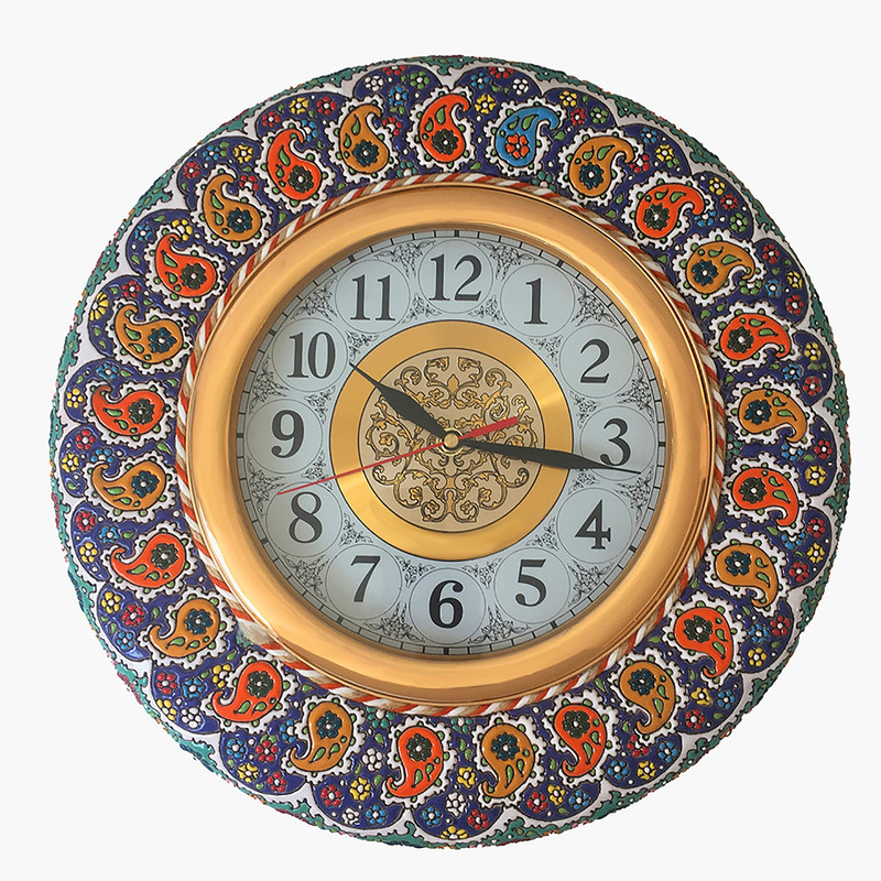 ساعت میناکاری  کد 002
