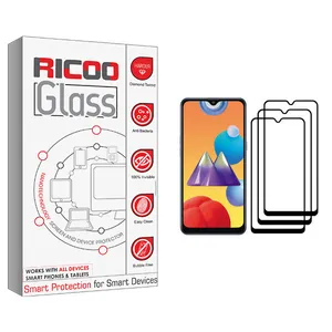 ricoo +HD Screen Protector For Samsung Galaxy M01s Pack Of 3