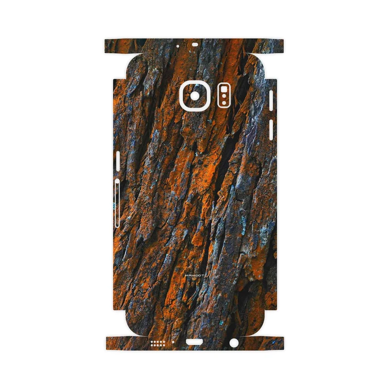 برچسب پوششی ماهوت مدل Wood Texture 6-FullSkin مناسب برای گوشی موبایل سامسونگ Galaxy S6