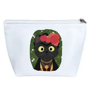 کیف لوازم آرایش دخترانه خندالو مدل گربه مدل فریدا کد H1808