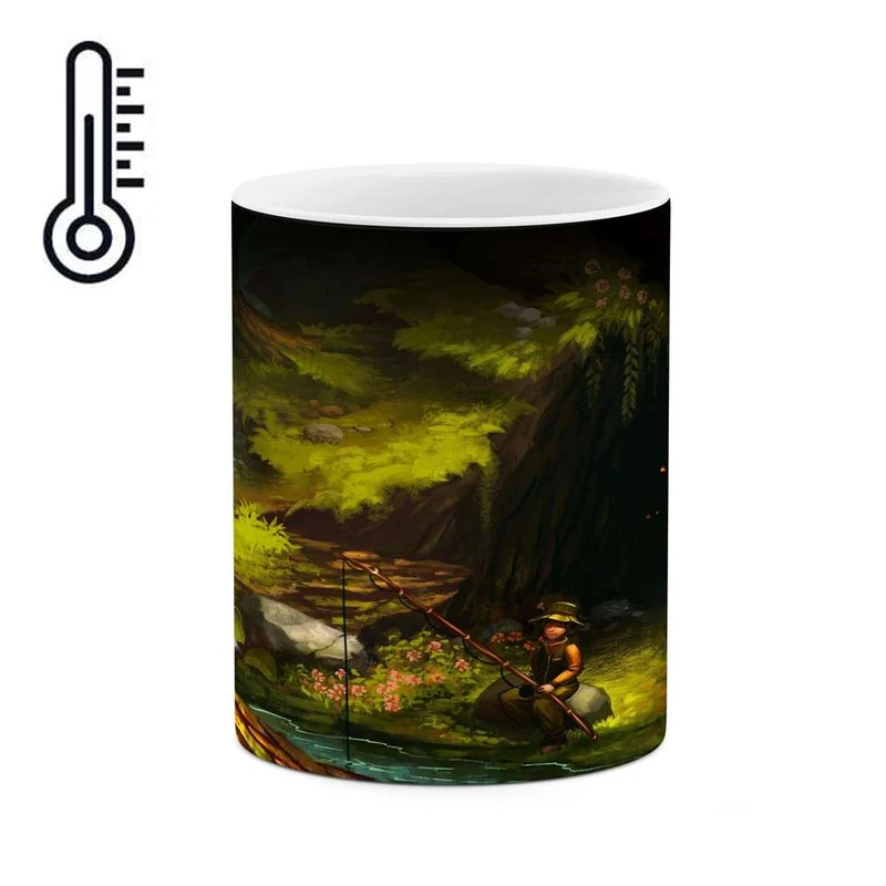 ماگ حرارتی کاکتی مدل نقاشی کد mgh13719