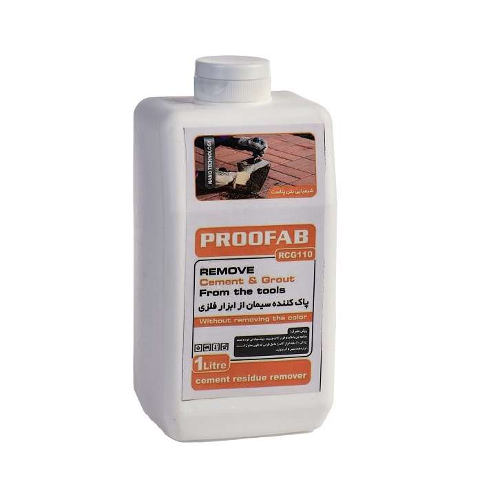 پاک کننده سیمان از ابزار فلزی پروفاب مدل RCG 110 حجم 1 لیتر