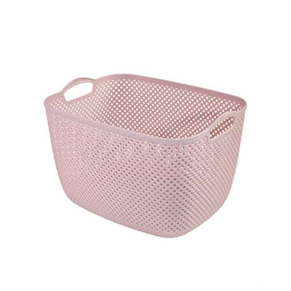 سبد رخت لیمون طرح بافت کد RM445 سبد رخت لیمون طرح بافت کد RM445