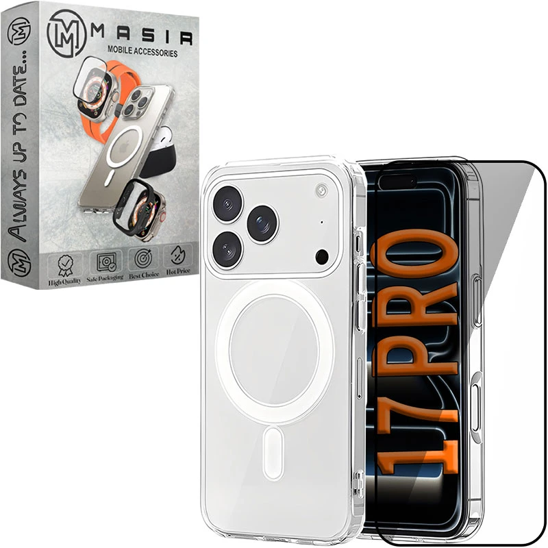 کاور مسیر مدل Prime Protect مناسب برای گوشی موبایل اپل iPhone 17 Pro به همراه محافظ لنز دوربین