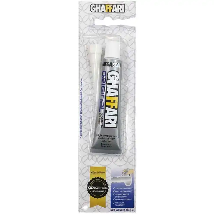 چسب واشرساز غفاری مدل تیوپی وزن 30 گرم