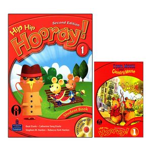 کتاب Hip Hip Hooray 1 اثر جمعی از نویسندگان انتشارات الوندپویان دو جلدی