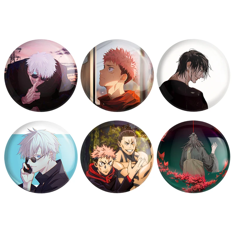 پیکسل خندالو مدل انیمه جوجوتسو کایزن کد 426A مجموعه 6 عددی