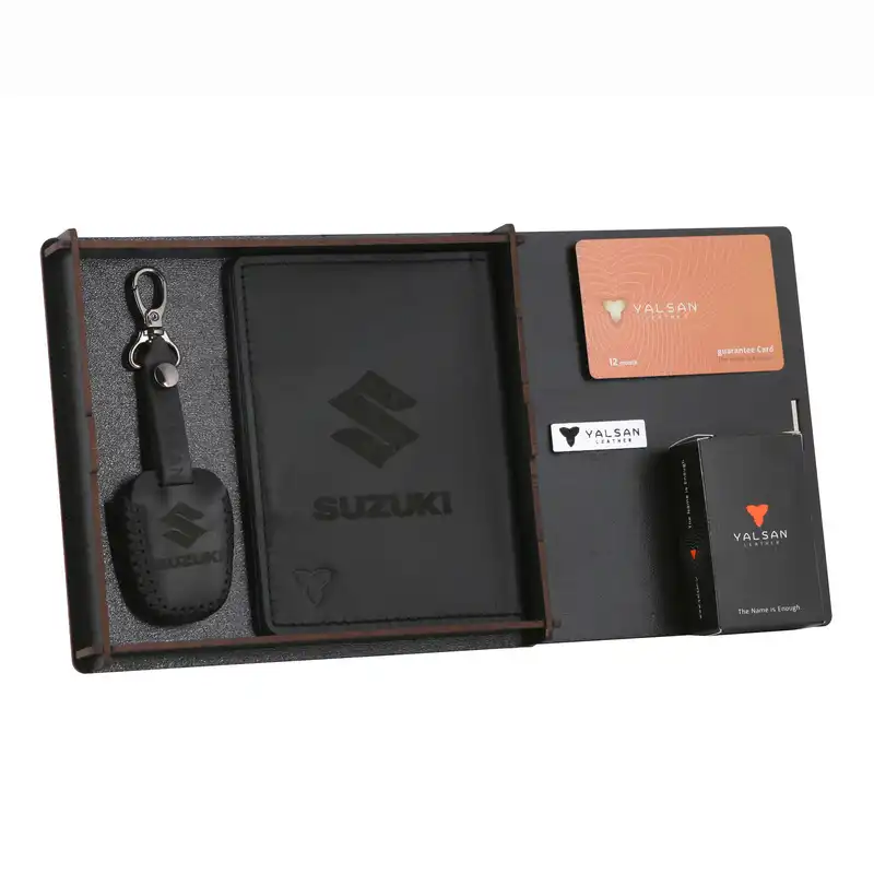 ست هدیه چرم یلسان کد SET-300-54-GS