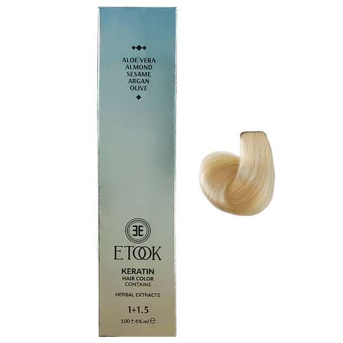رنگ مو ایتوک سری هایلایت شماره 12.51 حجم 100 میلی لیتر رنگ بلوند بژ فوق العاده روشن
