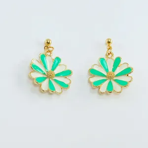 گوشواره زنانه طرح گل