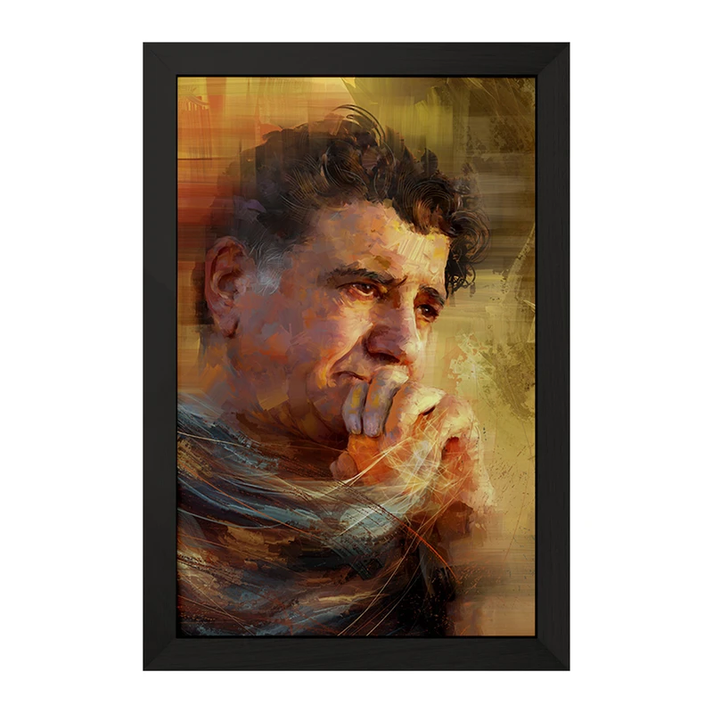 تابلو خندالو مدل محمدرضا شجریان کد F1085