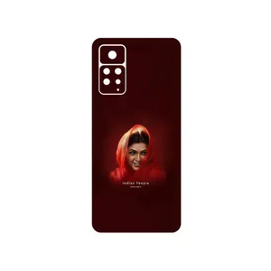 MAHOOT Portrait of an Indian Woman Cover Sticker for Xiaomi Redmi Note 11 Pro Plus 5G India