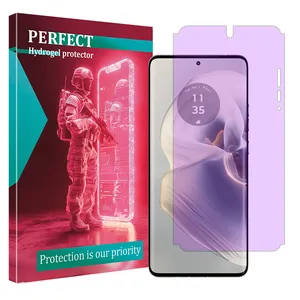 Perfect Eye Care model purple filter screen protector suitable for Motorola Edge 50 Pro mobile phone