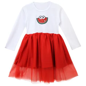 پیراهن دخترانه مدل یلدا و هندوانه