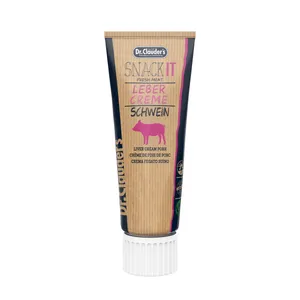 مکمل غذای گربه دکتر کلادرز مدل خمیری طعم گاو و جگر وزن 75 گرم