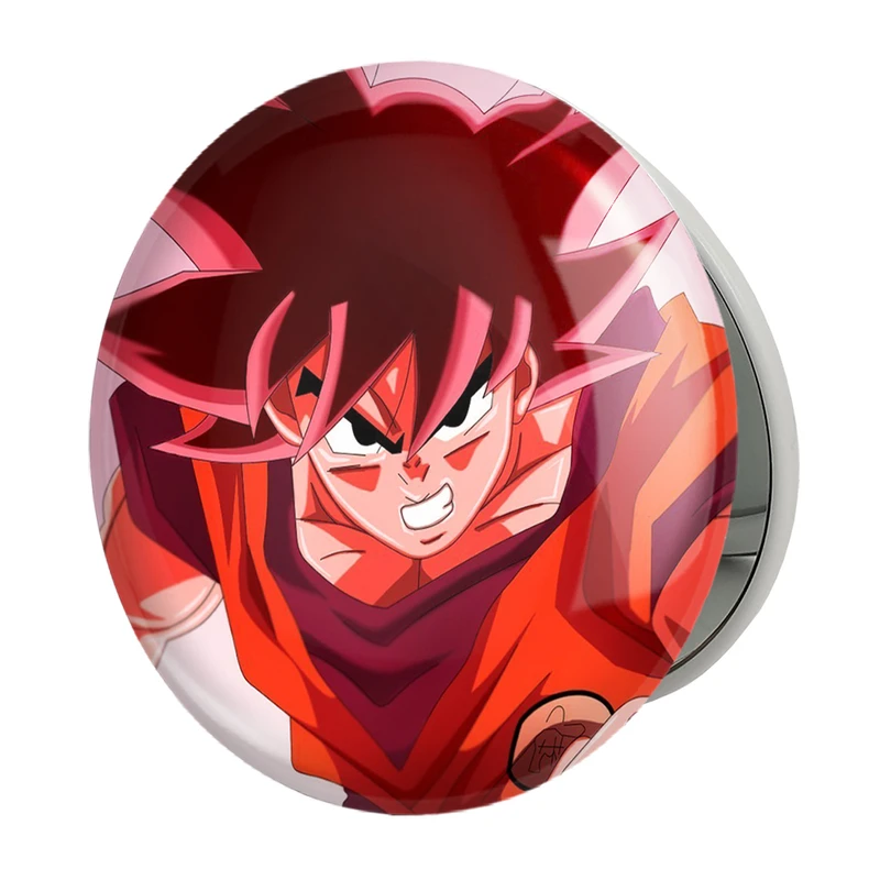 آینه جیبی خندالو طرح گوکو انیمه دراگون بال Dragon Ball مدل تاشو کد 12041 